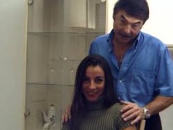 Brasil Girl in Dessous macht den intensiven Kehlenfick